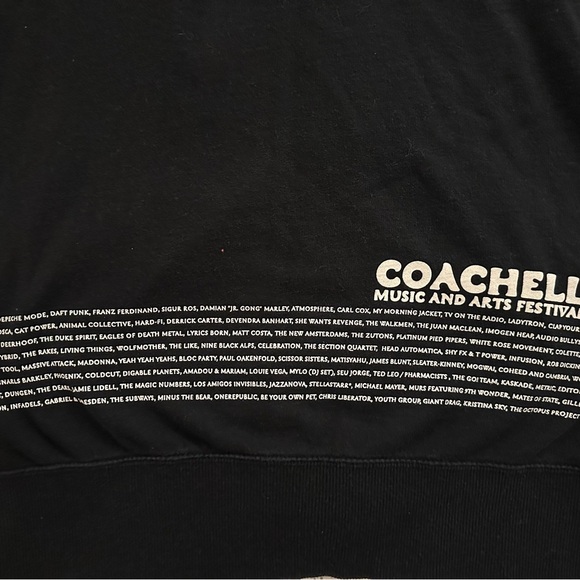 Black Hoodie with Floral Design - Picture 6 of 6